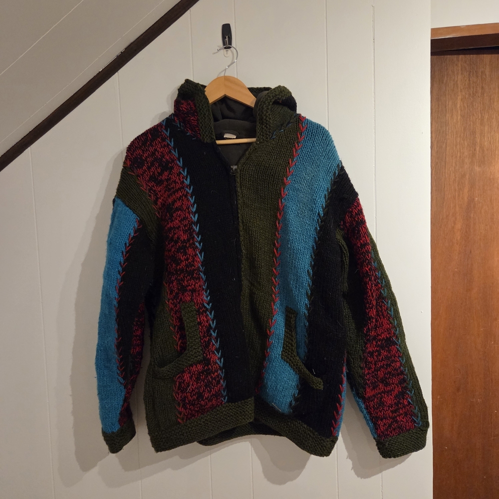 Women's 100% New Zealand Wool Sweater - Made In Nepal